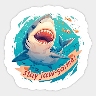 stay jaw some Sticker